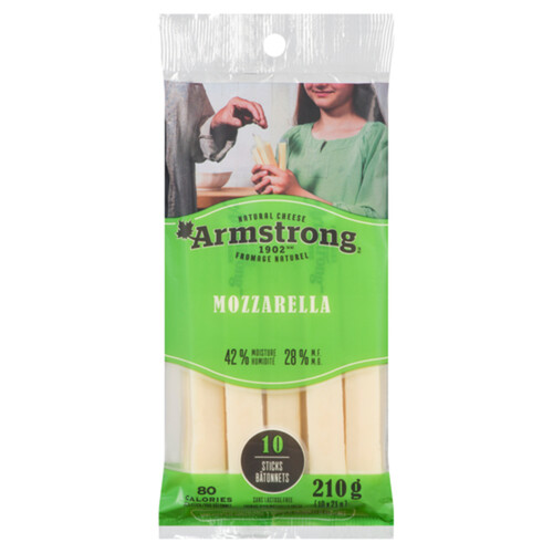 Armstrong Cheese Sticks Mozzarella 210 g