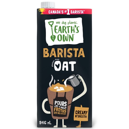 Earth's Own Plant Based Dairy-Free Oat Barista 946 ml