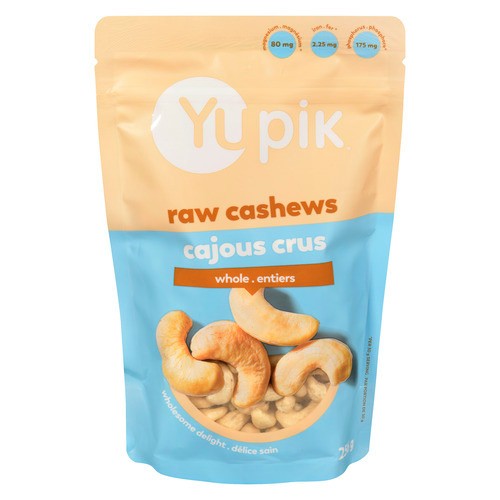 Yupik Whole Cashews Raw 256 g
