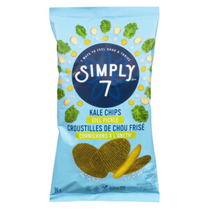 Simply 7 Gluten Free Veggie Kale Chips Dill Pickle 1 x 100 g