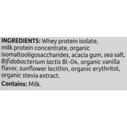 Garden of Life Grass Fed Whey Protein Isolate Sport Certified Vanilla 652 g
